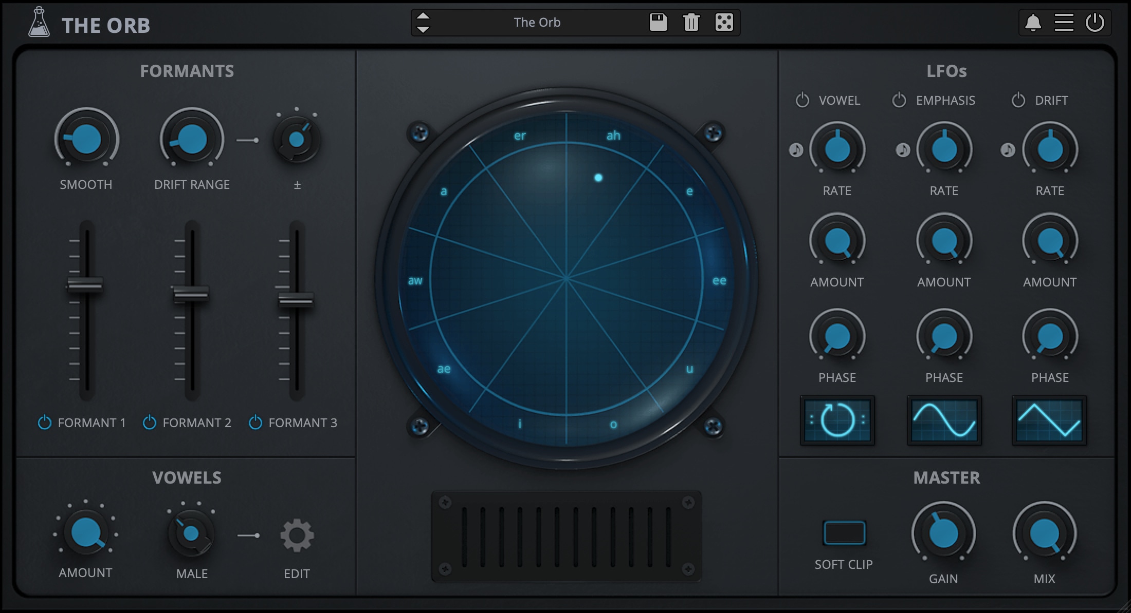 The Orb - Vowel / Formant Filter Plugin (VST, AU, AAX) AudioThing